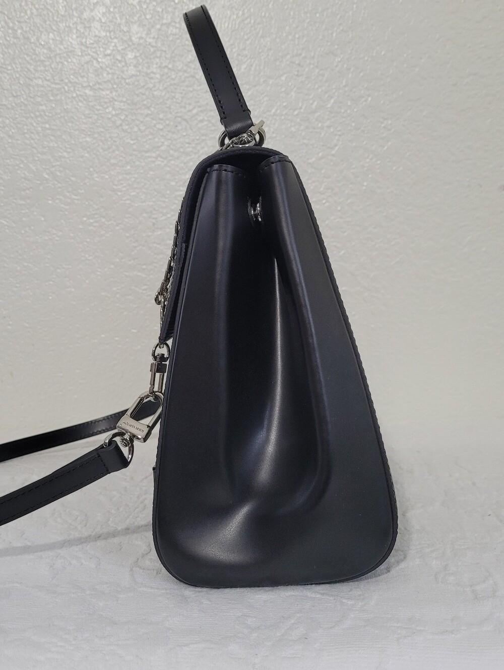 Louis Vuitton Cluny BB Noir Black Epi Leather Satchel Shoulder Bag Handbag Purse - Picture 5 of 16